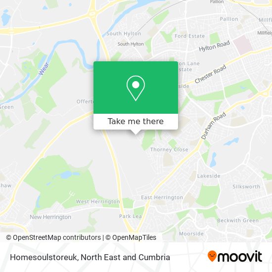 Homesoulstoreuk map