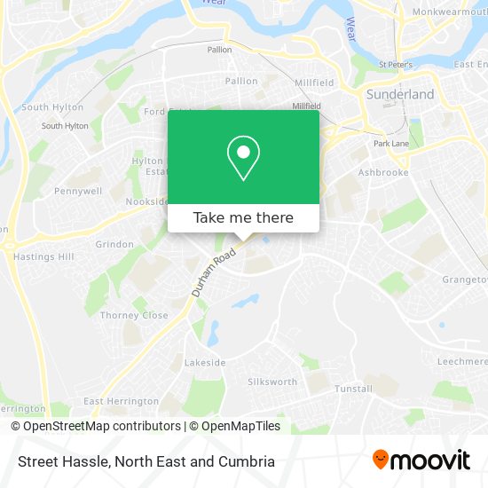 Street Hassle map