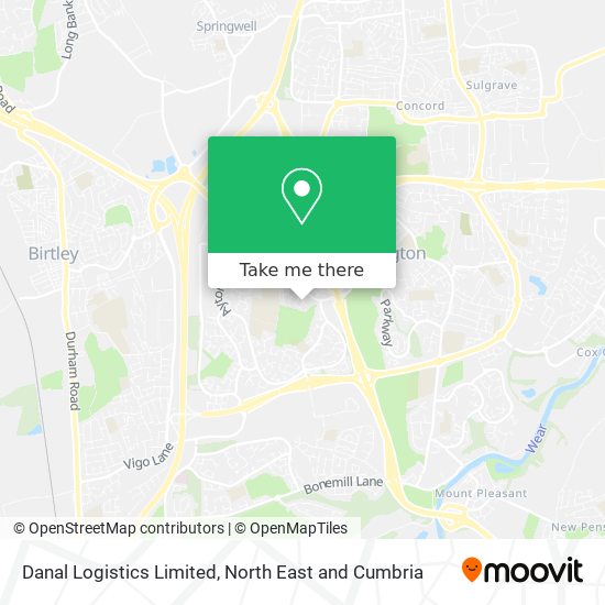 Danal Logistics Limited map