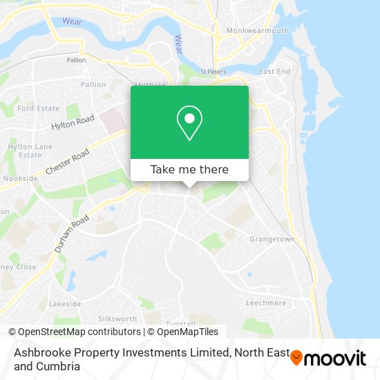 Ashbrooke Property Investments Limited map