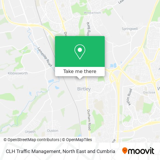 CLH Traffic Management map