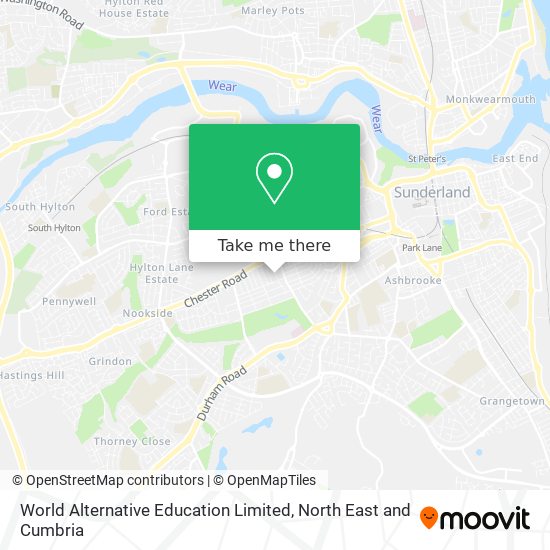 World Alternative Education Limited map