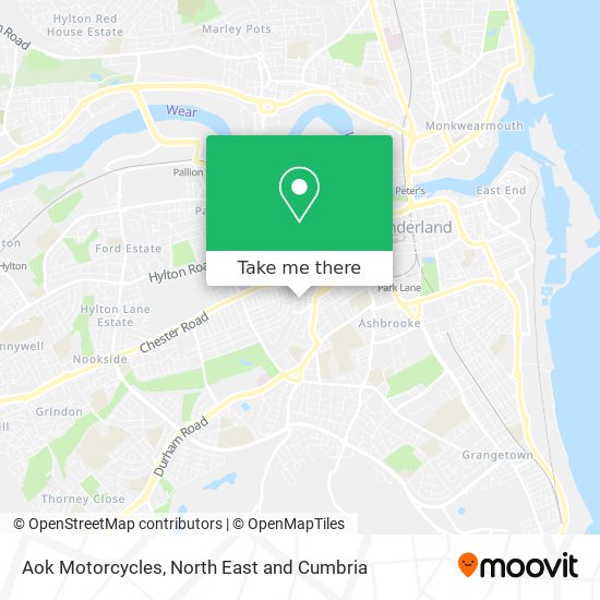 Aok Motorcycles map