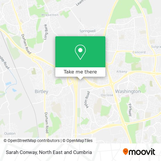 Sarah Conway map