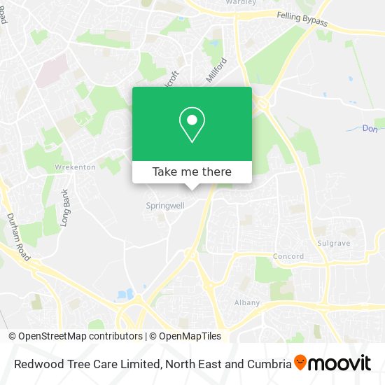 Redwood Tree Care Limited map