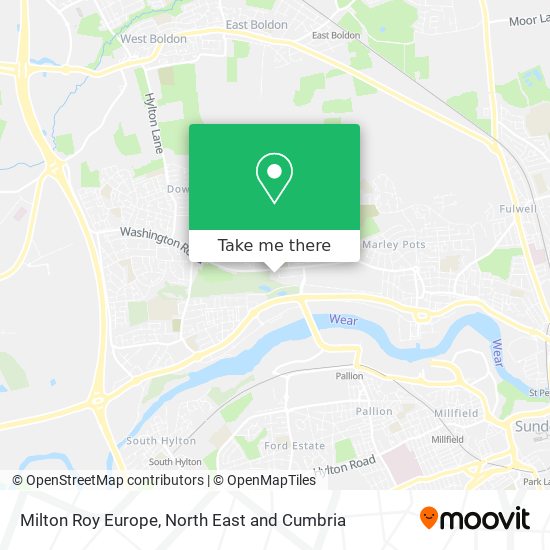 Milton Roy Europe map