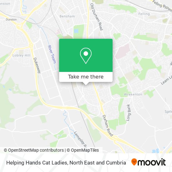 Helping Hands Cat Ladies map