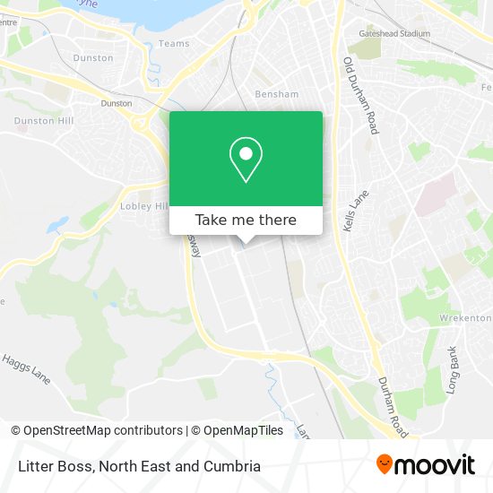 Litter Boss map