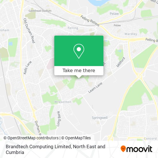 Brandtech Computing Limited map