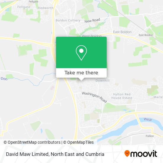 David Maw Limited map