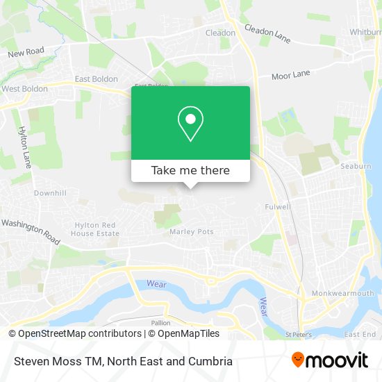 Steven Moss TM map