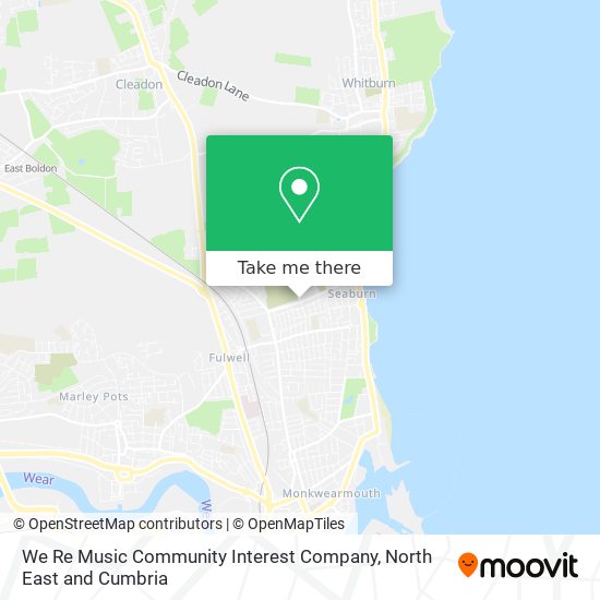 We Re Music Community Interest Company map