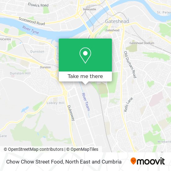 Chow Chow Street Food map