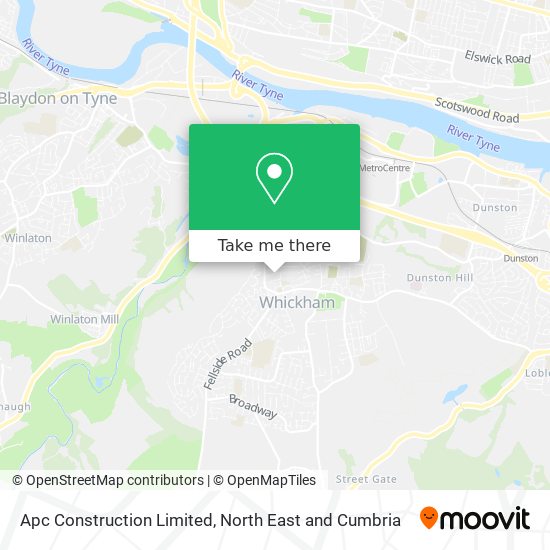 Apc Construction Limited map