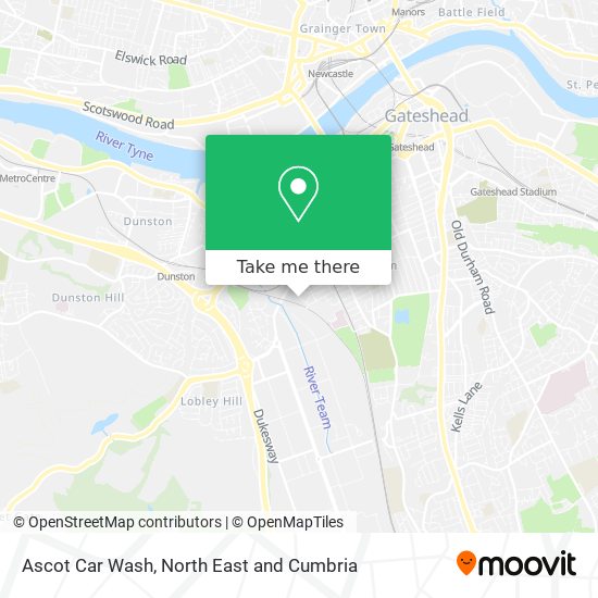 Ascot Car Wash map