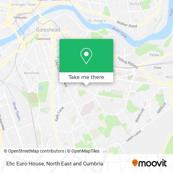 Ehc Euro House map
