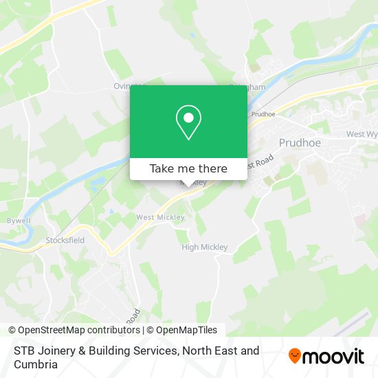 STB Joinery & Building Services map