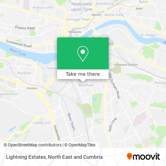 Lightning Estates map