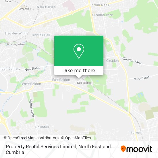 Property Rental Services Limited map