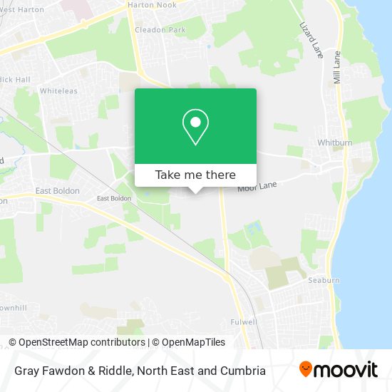 Gray Fawdon & Riddle map