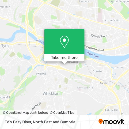 Ed's Easy Diner map