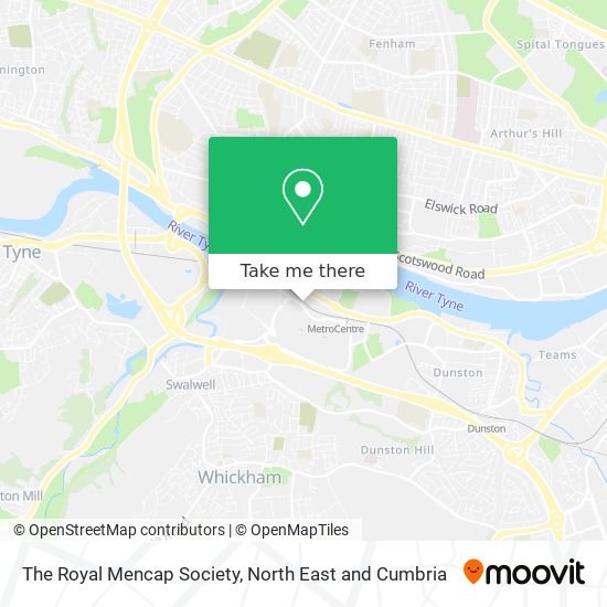 The Royal Mencap Society map