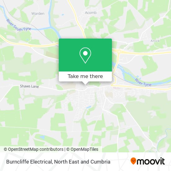 Burncliffe Electrical map