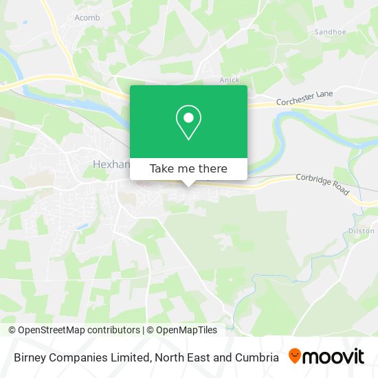 Birney Companies Limited map