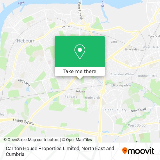 Carlton House Properties Limited map
