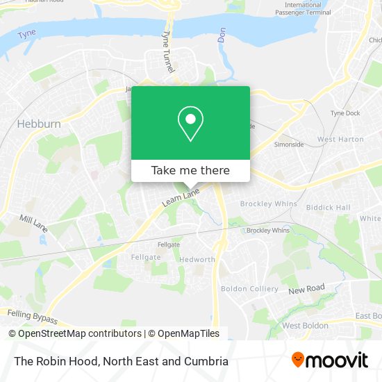 The Robin Hood map