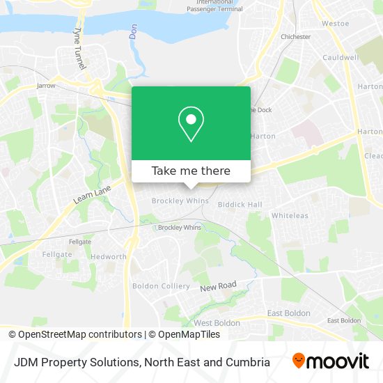 JDM Property Solutions map