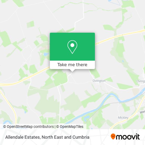 Allendale Estates map