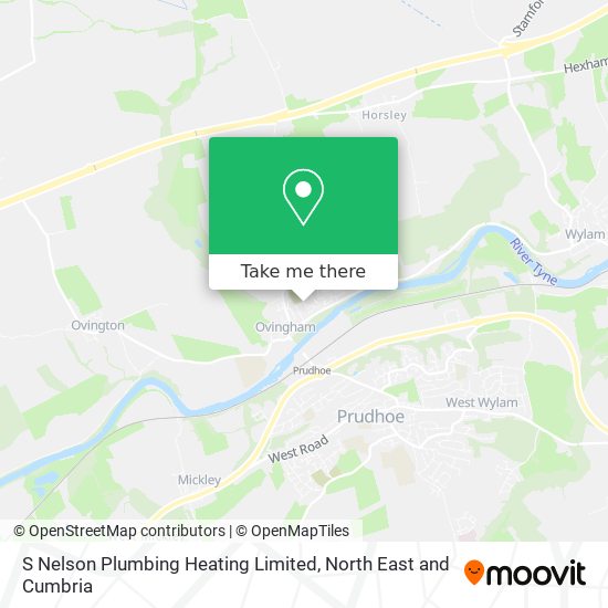 S Nelson Plumbing Heating Limited map