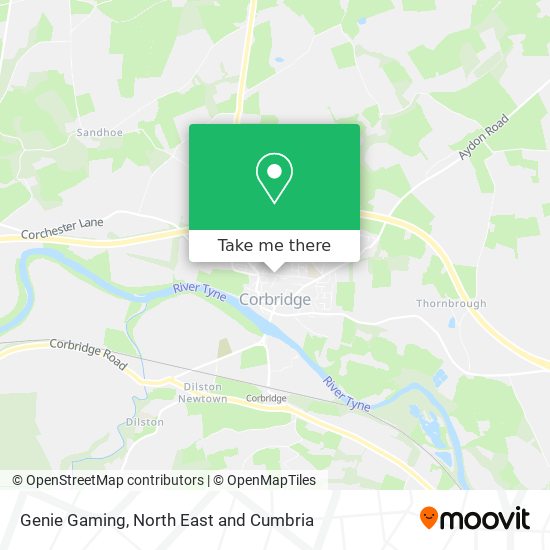 Genie Gaming map