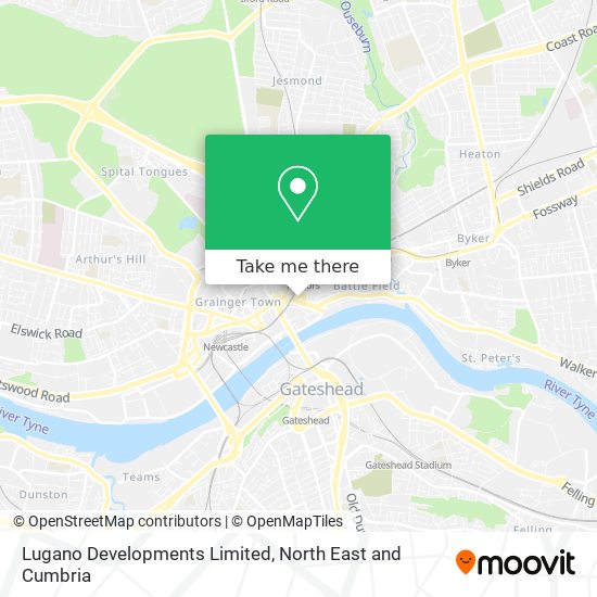 Lugano Developments Limited map