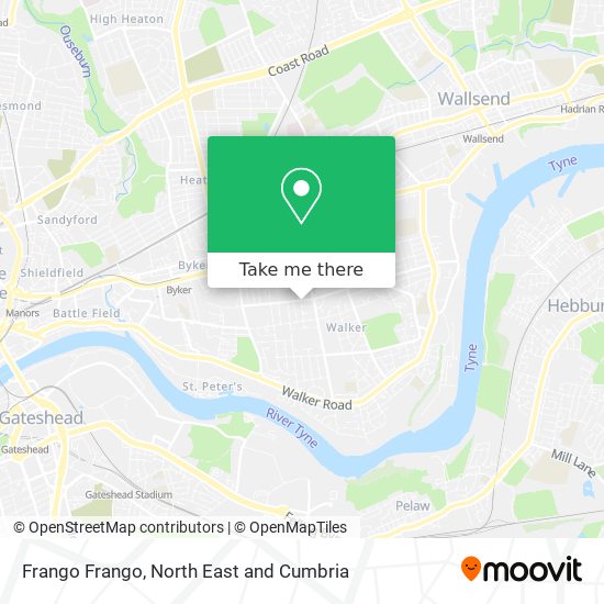 Frango Frango map