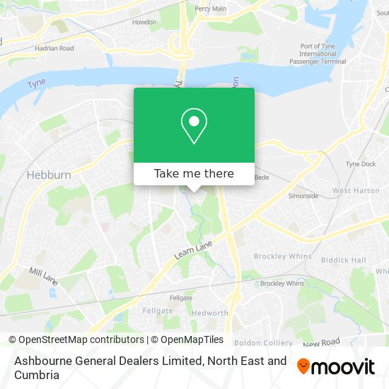 Ashbourne General Dealers Limited map