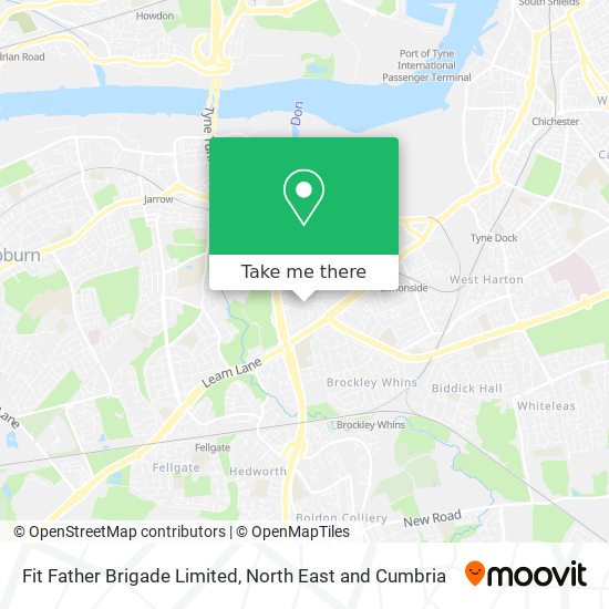 Fit Father Brigade Limited map