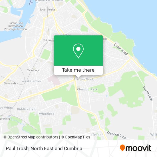 Paul Trosh map