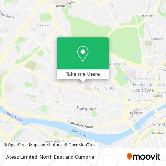Ateaz Limited map