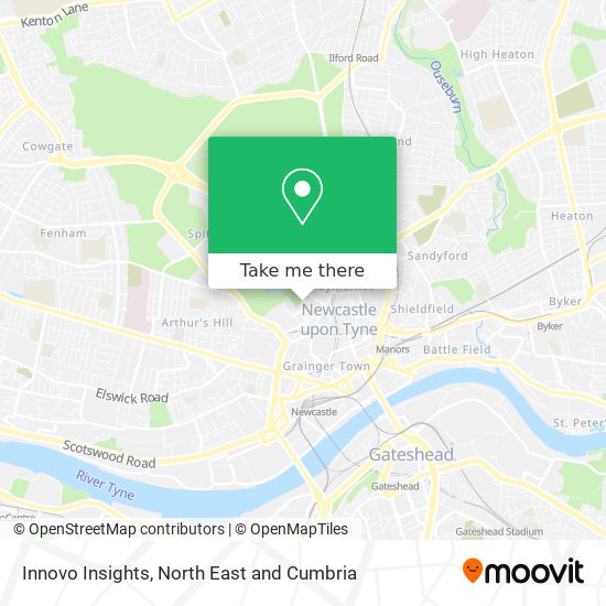 Innovo Insights map