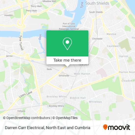 Darren Carr Electrical map