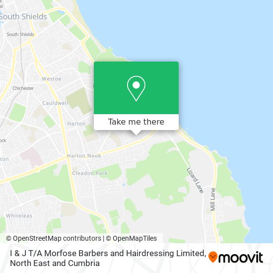 I & J T / A Morfose Barbers and Hairdressing Limited map