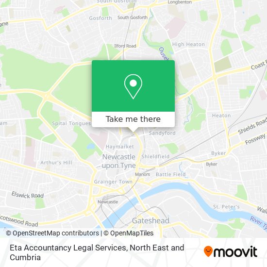 Eta Accountancy Legal Services map
