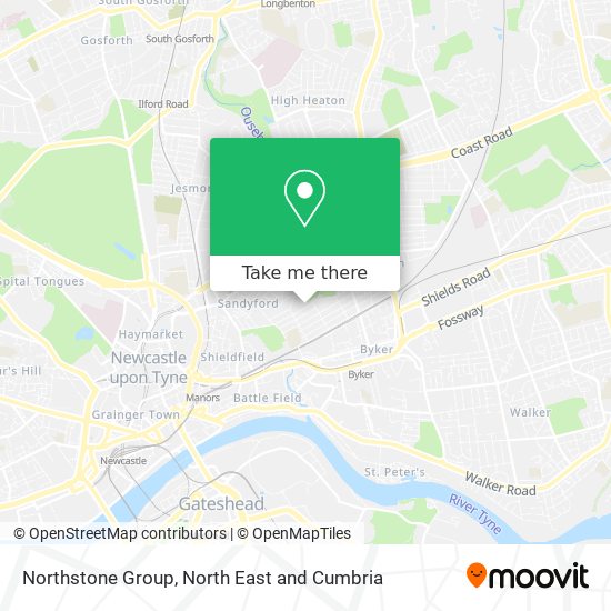 Northstone Group map