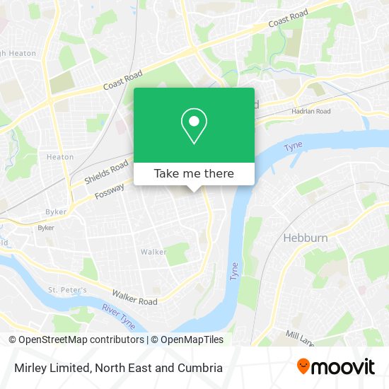 Mirley Limited map