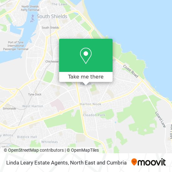 Linda Leary Estate Agents map