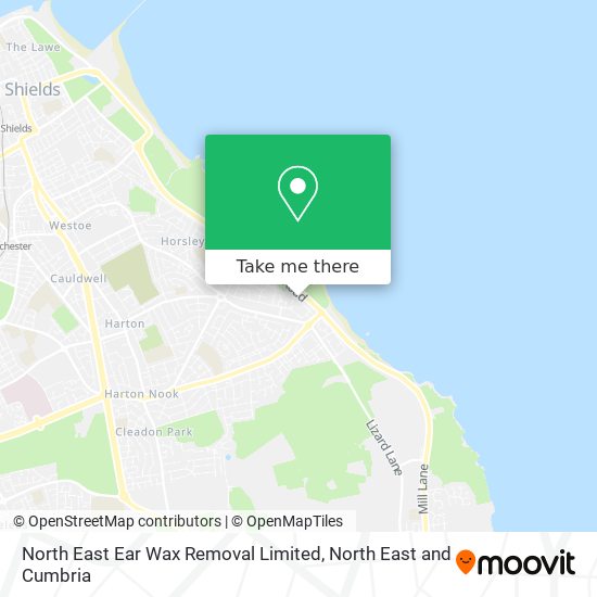 North East Ear Wax Removal Limited map