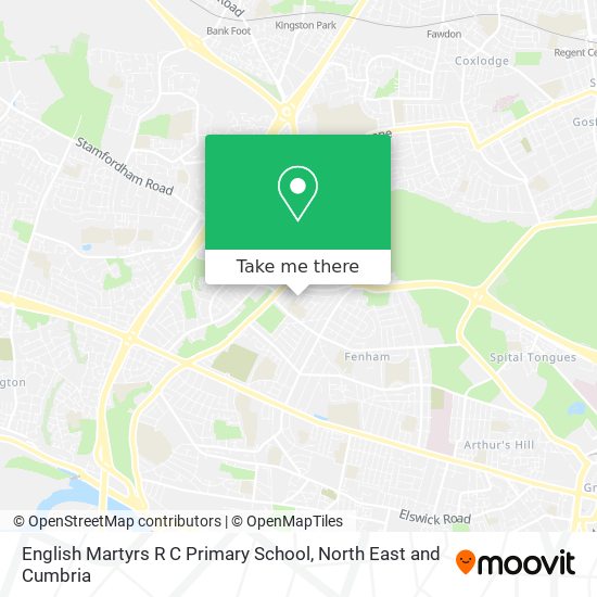 English Martyrs R C Primary School map