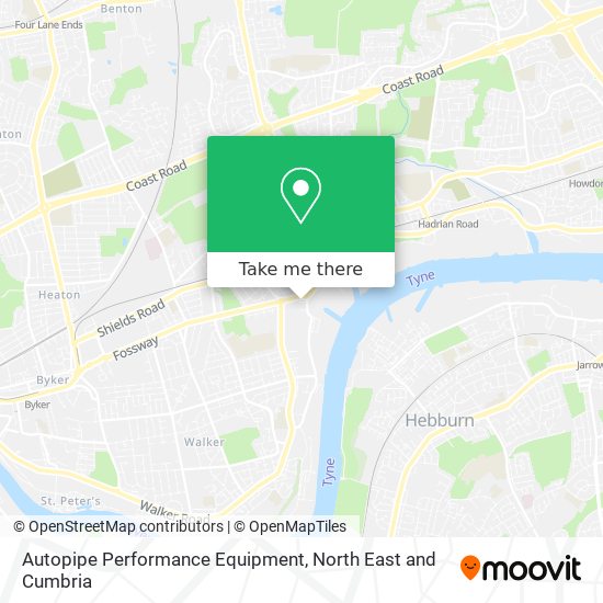 Autopipe Performance Equipment map